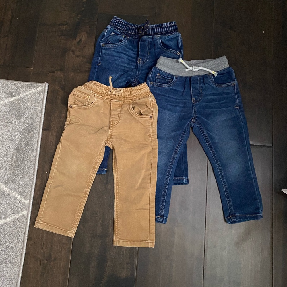 Cat and jack pull on pants